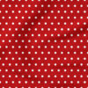 Patriotic Polka Dots (Red) | Holiday, Stripes and Shapes Fabric Design | Cate and Rainn